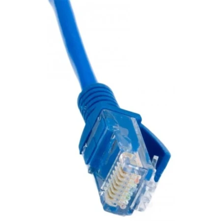 Патч корд Extradigital UTP Cat. 5e 0,8 м PVC Синій (KBP1766)