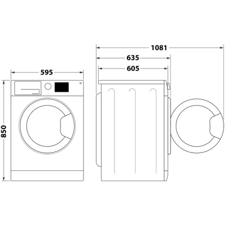 Пральна машина Whirlpool (FFWDB 1176258 BCV UA)