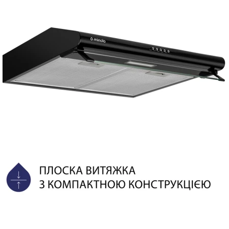 Вытяжка Minola (HPL 615 BL)