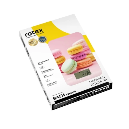 Кухонные весы Rotex (RSK14-M macaron)