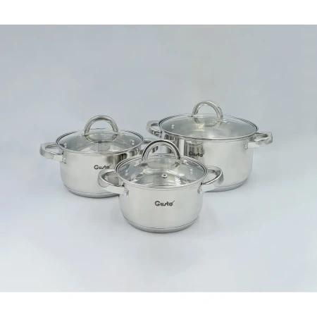 Набір каструль Gusto (GT-1300-06/3)