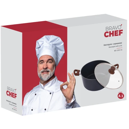 Кастрюля Bravo Chef (BC-2101-24)
