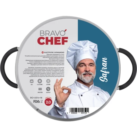 Кастрюля Bravo Chef (BC-2014-18)