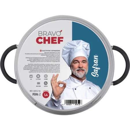 Кастрюля Bravo Chef (BC-2014-16)