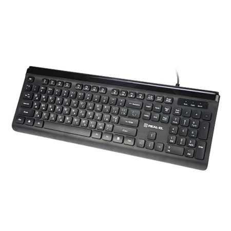 Клавиатура REAL-EL (7085 Comfort Black)