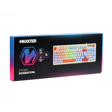 Клавіатура Maxxter (KBG-3C01-UA)