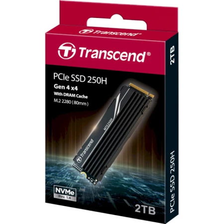 SSD диск Transcend 2ТБ PCIe 4.0 x4 M.2 2280 3D NAND (TS2TMTE250H)