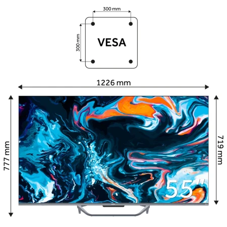 Телевізор HAIER (H55Q800UX)