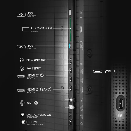 Телевізор Hisense (55U8Q)