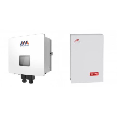 Резервний комплект живлення MEGAREVO (R8KL1D-G2/BAT-10KWH-51.2V-100A)