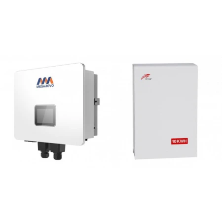 Резервний комплект живлення MEGAREVO (R6KL1D-G2/BAT-10KWH-51.2V-100A)