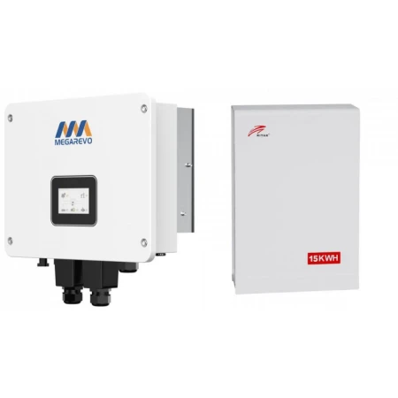 Резервний комплект живлення MEGAREVO (O5KL1D/BAT-15KWH-51.2V-140A)