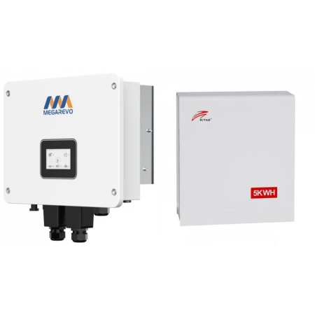 Резервний комплект живлення MEGAREVO (O5KL1D/BAT-5KWH-51.2V)