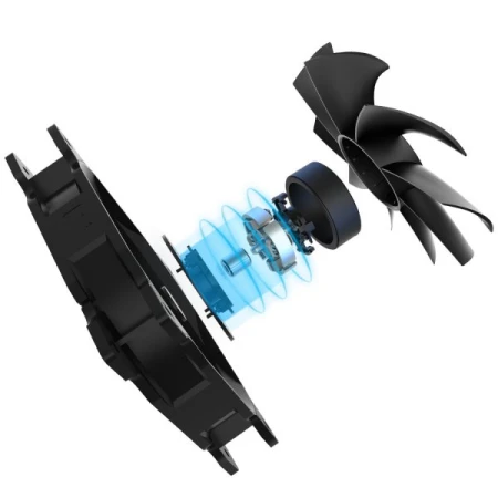 Вентилятор PCCOOLER (DN 120 BK 3in1)