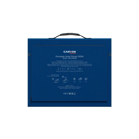 Портативна сонячна панель Canyon (CND-SP100W)