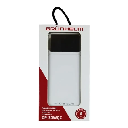 Повербанк Grunhelm (GP-20WQC)