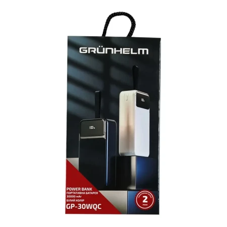 Повербанк Grunhelm (GP-30WQC)