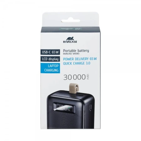 Повербанк RIVACASE (RIVAPOWER VA1083 (Black))