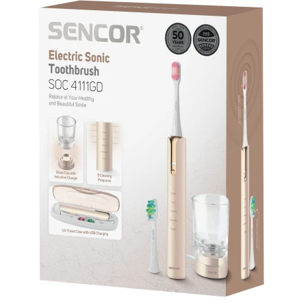 Електрична зубна щітка Sencor (SOC 4111GD)