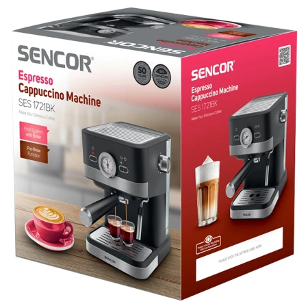 Кофеварка Sencor (SES 1721BK)