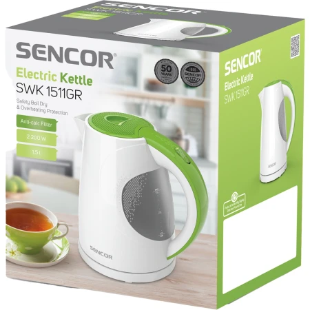 Електрочайник Sencor (SWK 1511GR)