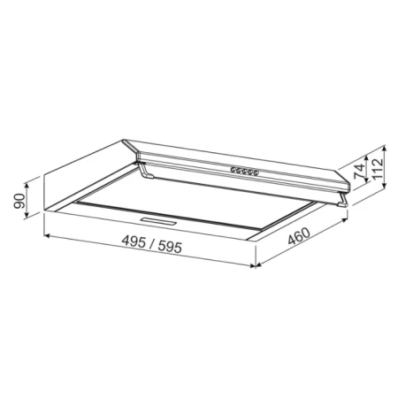 Вытяжка Jantar (ST I LED 60 BR)
