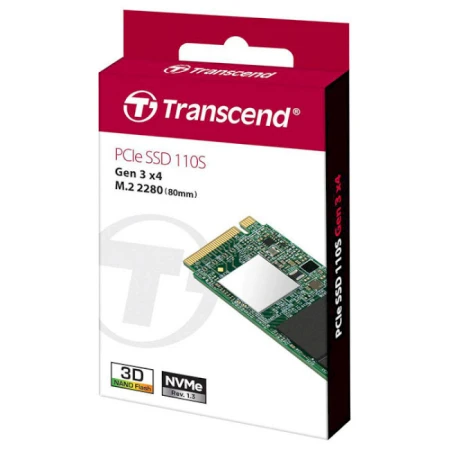 SSD диск Transcend MTE110 2ТБ PCIe 3.0 x4 M.2 2280 3D TLC (TS2TMTE110S)