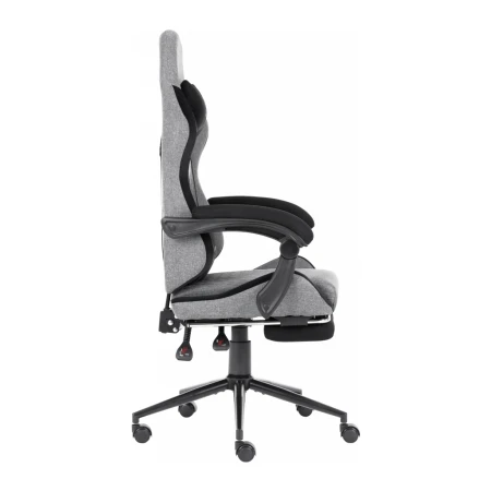 Ігрове крісло GT Racer (X-2324 Fabric Gray/Black Suede)