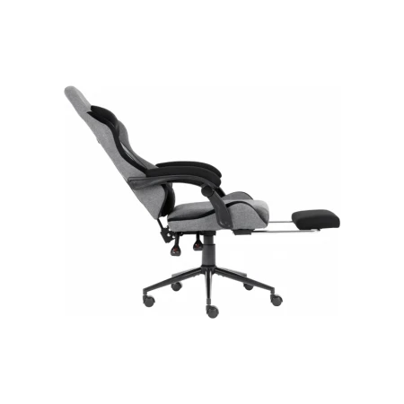 Ігрове крісло GT Racer (X-2324 Fabric Gray/Black Suede)