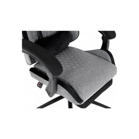 Ігрове крісло GT Racer (X-2324 Fabric Gray/Black Suede)