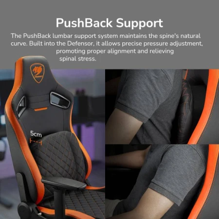 Игровое кресло Cougar (DEFENSOR GRAY F)