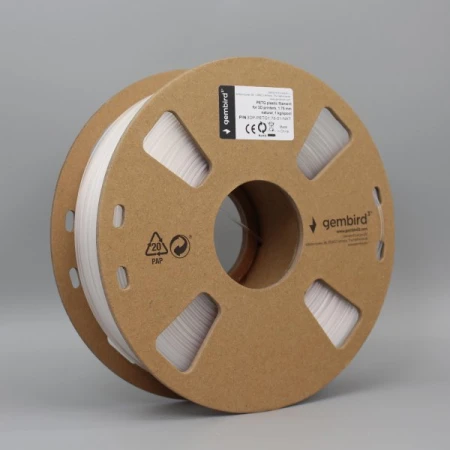 Пластик для 3D-принтера Gembird (3DP-PETG1.75-01-NAT)