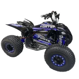 Электроквадроцикл Forte (ATV1000I Чорно-блакитний)