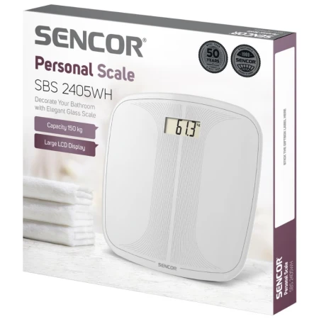 Весы напольные Sencor (SBS 2405WH)