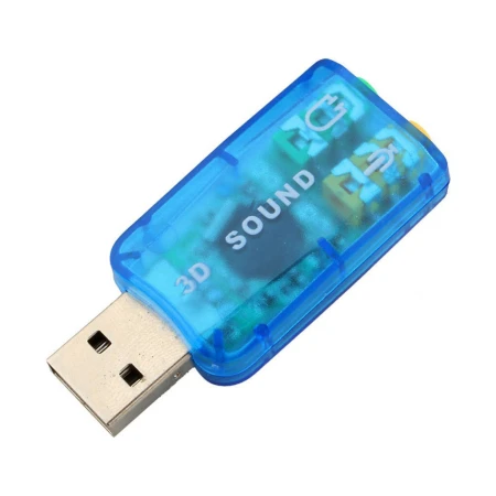 Звукова карта Dynamode (USB-SOUNDCARD2.0 blue)