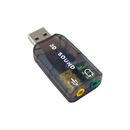 Звукова карта Dynamode (USB-SOUNDCARD2.0 black)
