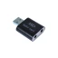Звукова карта Dynamode (USB-SOUND7-ALU black)