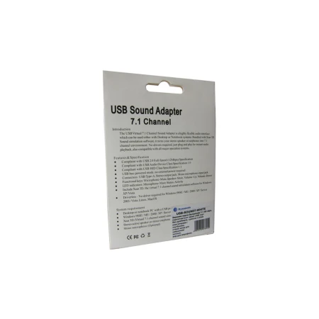 Звукова карта Dynamode (USB-SOUND7-WHITE)