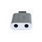 Звуковая карта Dynamode (USB-SOUND7-ALU silver)