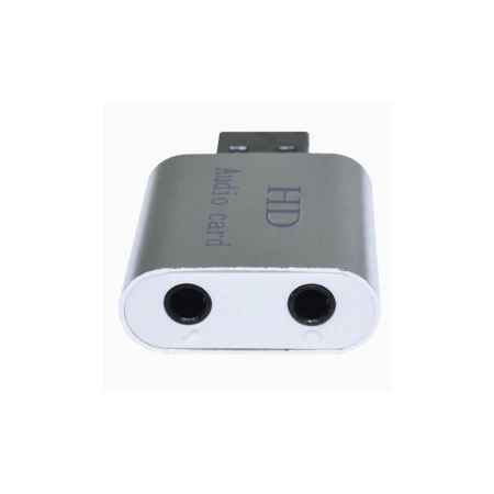 Звуковая карта Dynamode (USB-SOUND7-ALU silver)
