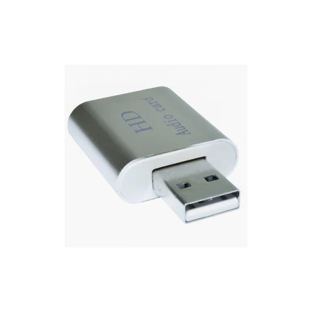 Звуковая карта Dynamode (USB-SOUND7-ALU silver)