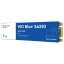 SSD диск WD Blue SA510 1ТБ SATA III M.2 2280 3D TLC (WDS100T3B0B)