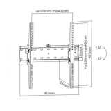Кронштейн для телевизора Gembird (WM-55T-02)