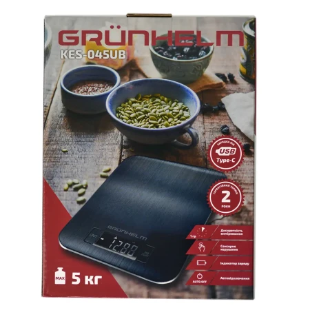Кухонні ваги Grunhelm (KES-045UB)