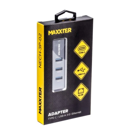 Сетевой адаптер Maxxter (NECH-3P-02)