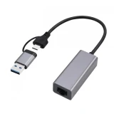 Мережевий адаптер Cablexpert (A-USB3AC-LAN2G-01)