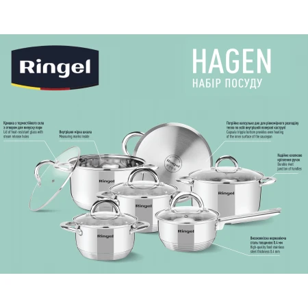 Набір посуду Ringel (RG-6005)