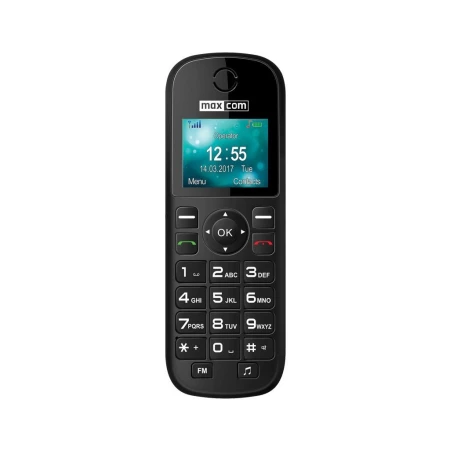 Мобильный телефон Maxcom (MM35D Black)