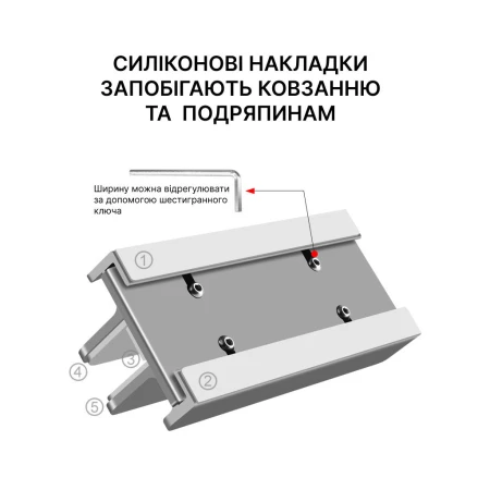 Підставка для ноутбука OfficePro (LS580G)