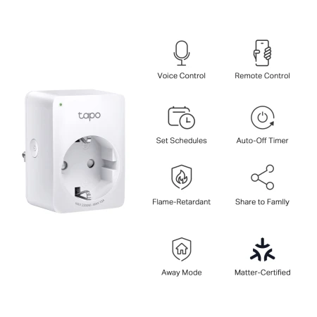 Умная розетка TP-Link (Tapo P100M)